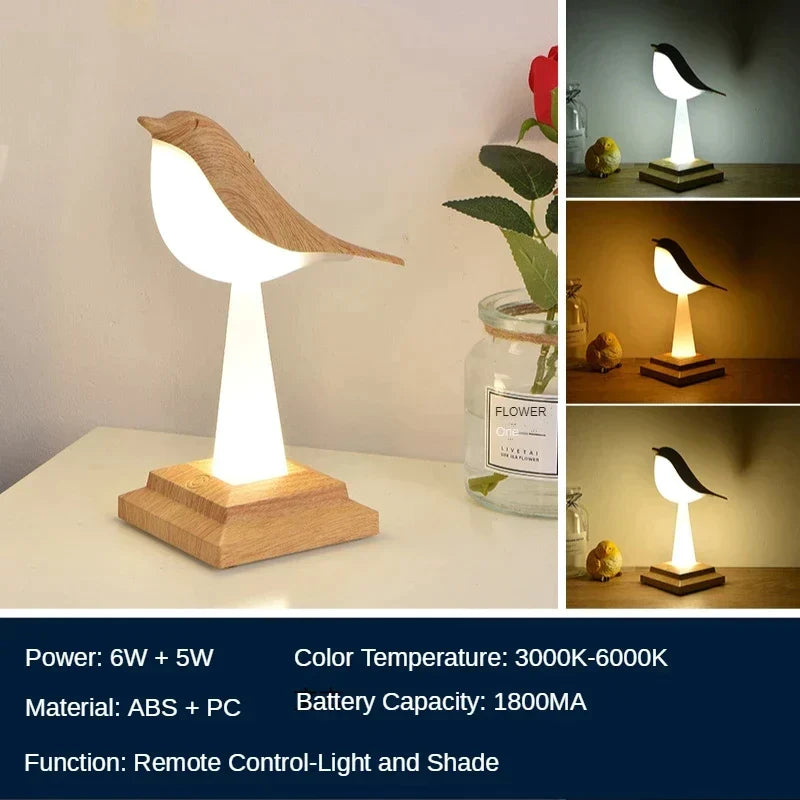 Missbird-V2 Ekster Bird Table Lamp