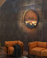 Mountain Outdoor Wall Light