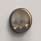 Mountain Outdoor Wall Light