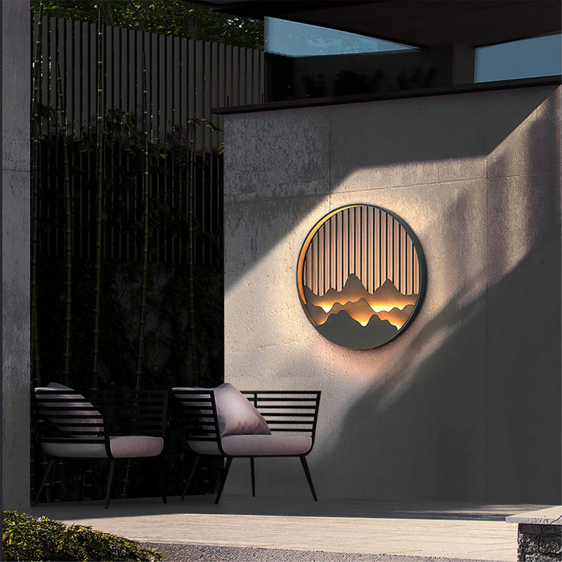 Mountain Outdoor Wall Light