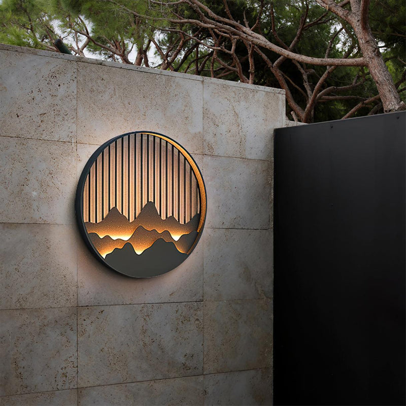 Mountain Outdoor Wall Light