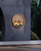 Mountain Outdoor Wall Light