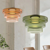 Glass Pendant Light In Bauhaus Style