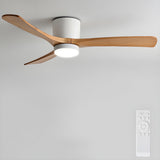 Plafonnier en bois avec ventilateur