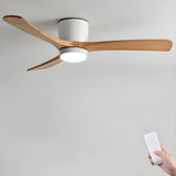 Plafonnier en bois avec ventilateur