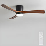 Plafonnier en bois avec ventilateur
