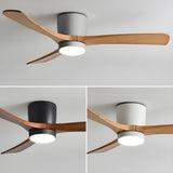 Plafonnier en bois avec ventilateur