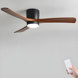 Plafonnier en bois avec ventilateur