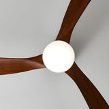 Plafonnier en bois avec ventilateur
