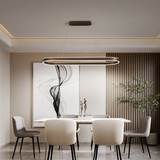 Suspension de cuisine en or rose