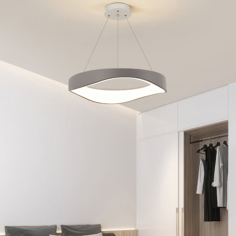 Modern Round LED Pendant Light for Versatile Indoor Lighting