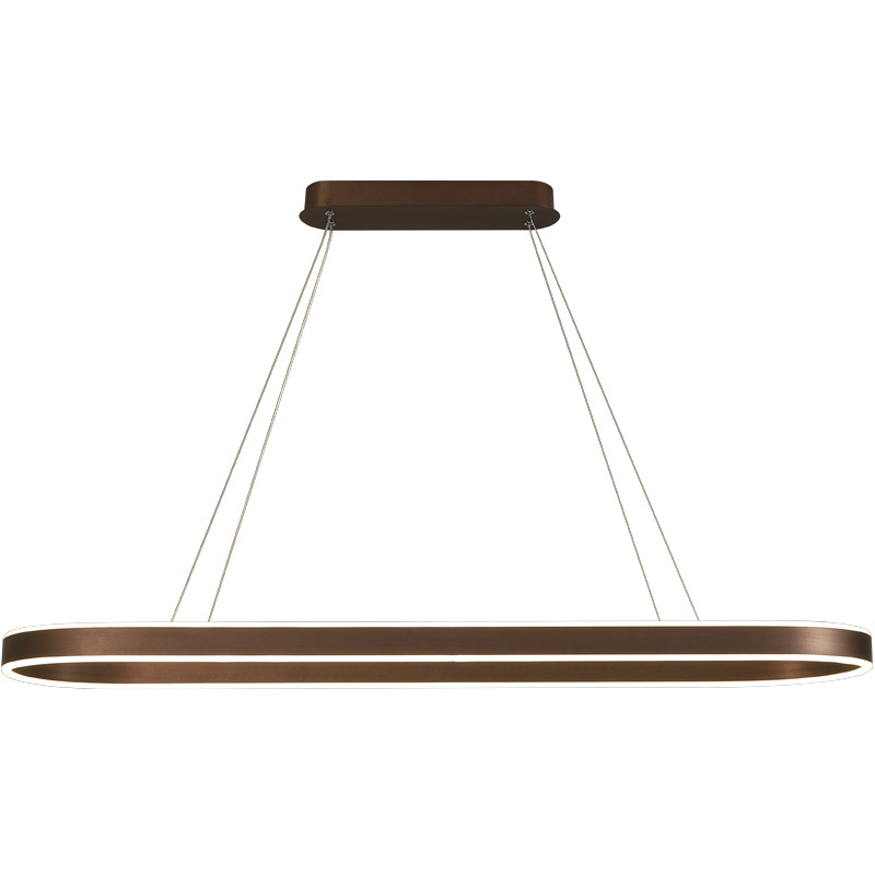 Suspension de cuisine en or rose