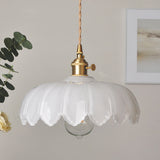 Vintage flower pendant lamp