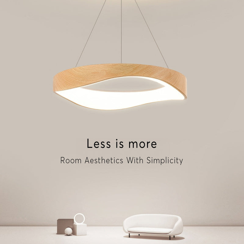 Modern Round LED Pendant Light for Versatile Indoor Lighting