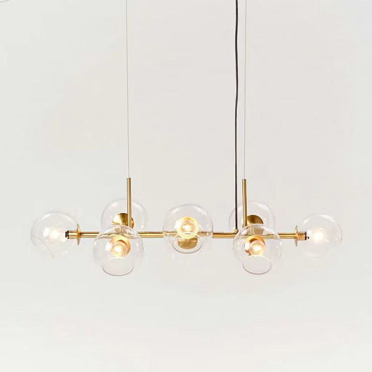 Nordic Glass Ball Chandelier