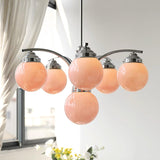 Retro Salamanca Round Glass Chandelier Lights