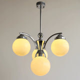 Retro Salamanca Round Glass Chandelier Lights