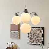 Retro Salamanca Round Glass Chandelier Lights