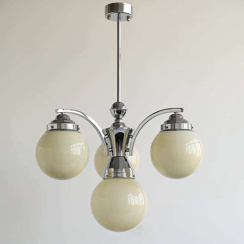 Retro Salamanca Round Glass Chandelier Lights