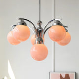 Retro Salamanca Round Glass Chandelier Lights