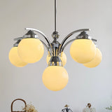 Retro Salamanca Round Glass Chandelier Lights