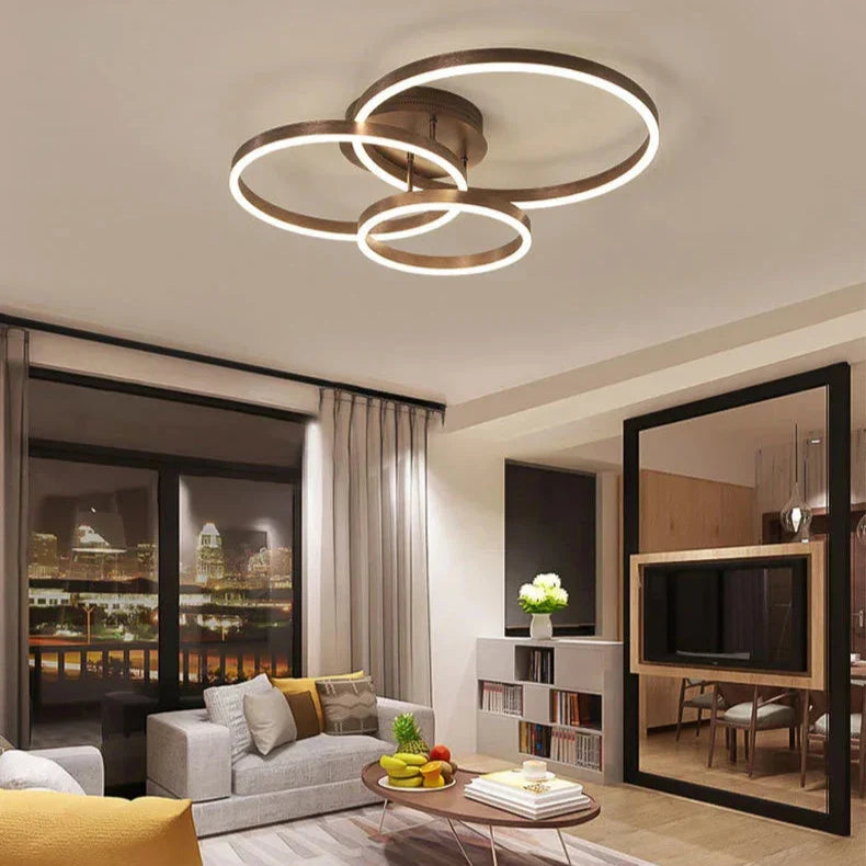 Elegant Ring Ceiling Luminaire