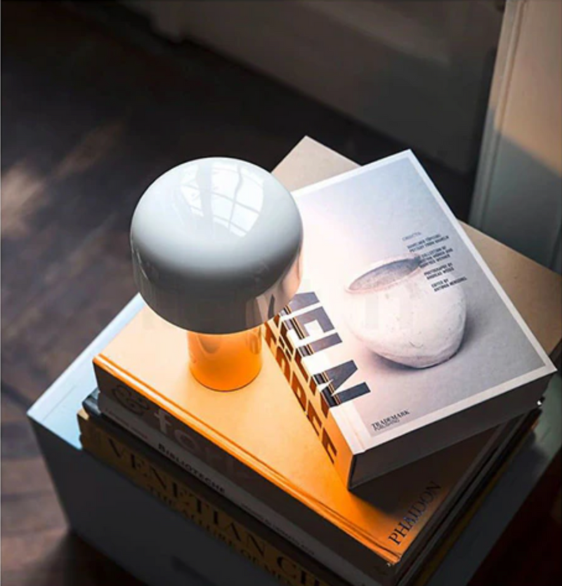 Italian Mushroom Cordless Table Lamp