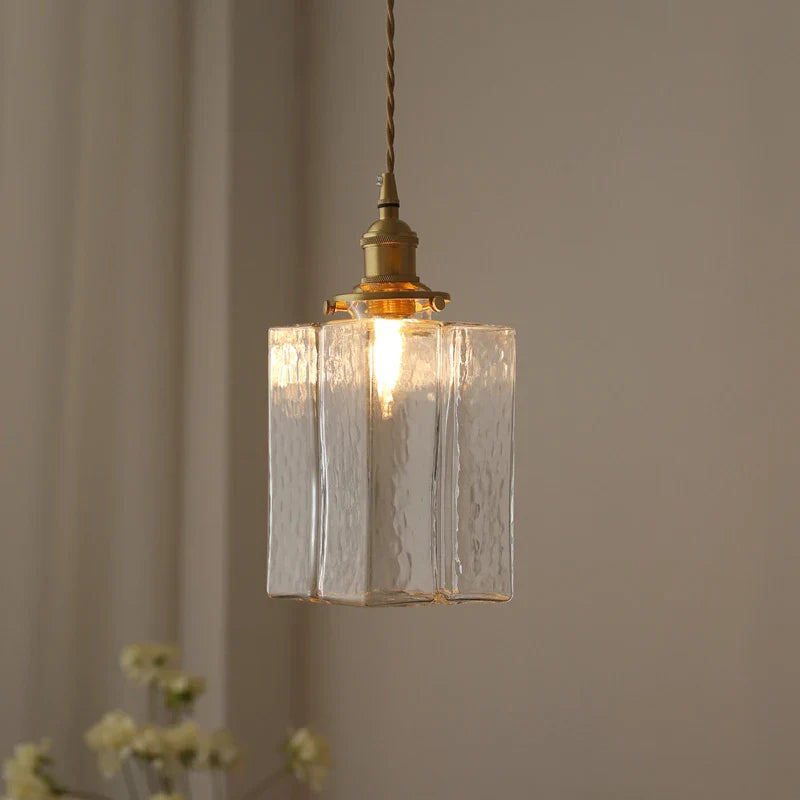 Fatima - Modern Retro Hanging Glass Lamp