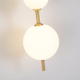 Vertical Globe Wall Lamp