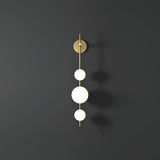 Vertical Globe Wall Lamp