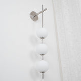 Vertical Globe Wall Lamp