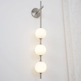 Vertical Globe Wall Lamp