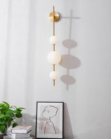 Vertical Globe Wall Lamp