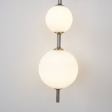 Vertical Globe Wall Lamp