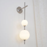 Vertical Globe Wall Lamp