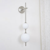 Vertical Globe Wall Lamp