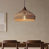 Wicker Rattan Pendant Light