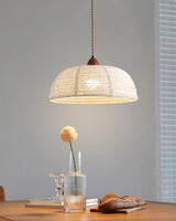 Wood and Fabric Series Pendant Lamp