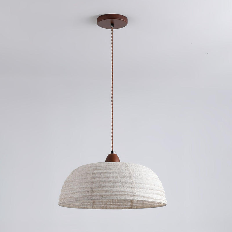 Wood and Fabric Series Pendant Lamp