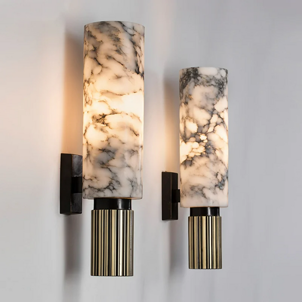 Marmeren wall lamp