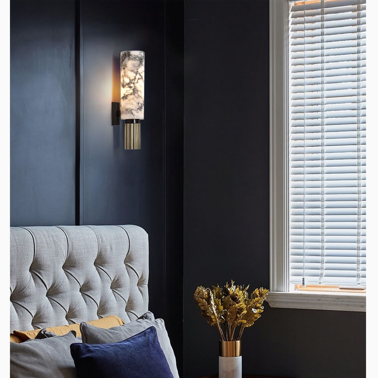 Marmeren wall lamp