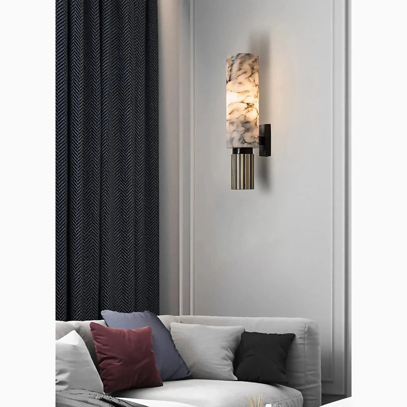 Marmeren wall lamp