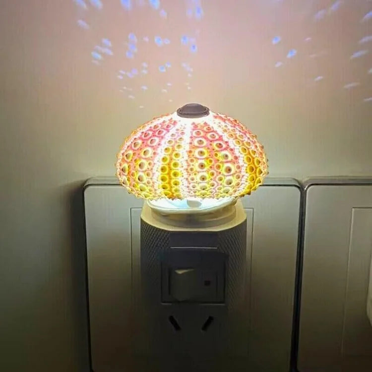 DIY Sea Urchin Night Light