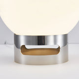 French Opal Bauhaus Table Lamp