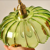 Vintage flower pendant lamp