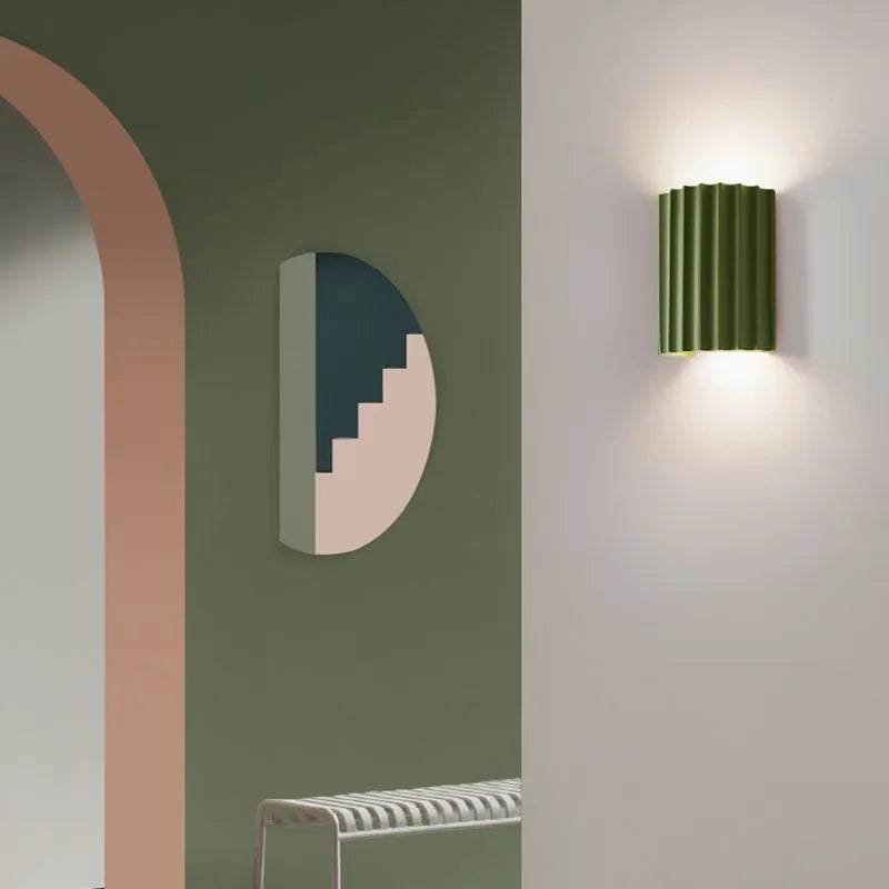 Macaron wall lamp