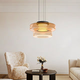 Glass Pendant Light In Bauhaus Style