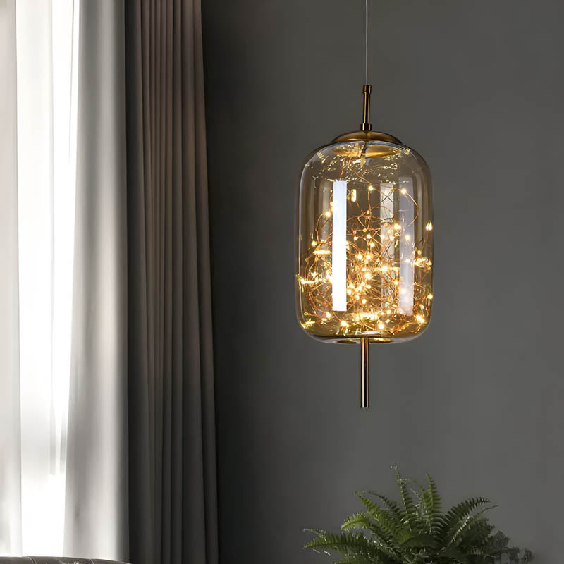 Essence | Exquisite Brown Glass Pendant Light