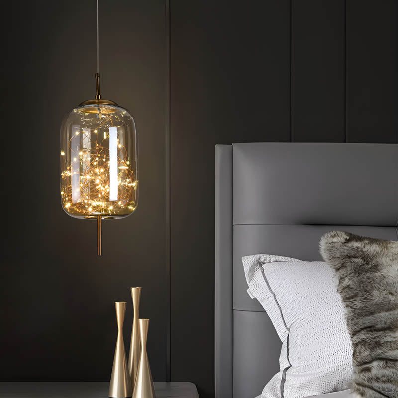 Essence | Exquisite Brown Glass Pendant Light