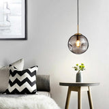 Brikey Glass Spherical Pendant Light